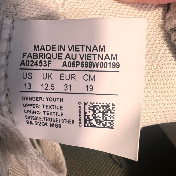 Converse Chuck Taylor All Star Little Kid Boys Desert Explorer Low Top Sneakers - Picture 7 of 9